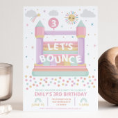 Bouncy Castle Birthday Einladung