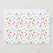 Bouncy Castle Party Einladung (Rückseite)