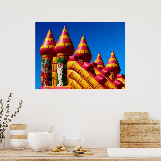 Bouncy Castle Poster (Küche)