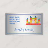 Bouncy Castle Visitenkarte (Vorderseite)