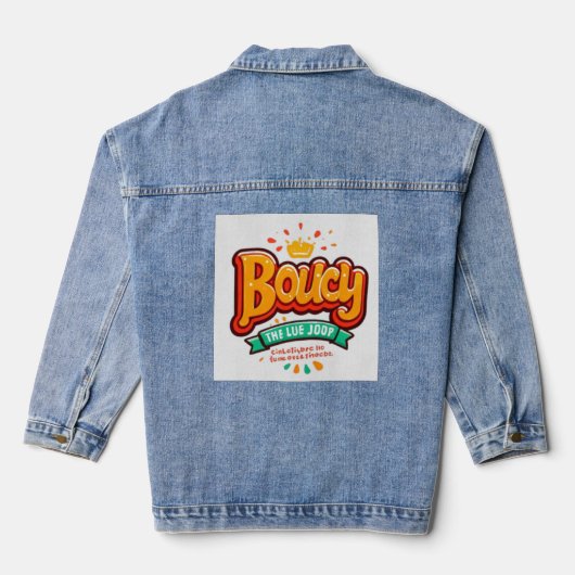 Bouncy Crown Jeansjacke (Rückseite)