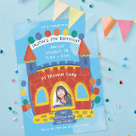 Bouncy House Kids Geburtstagspartei Einladung<br><div class="desc">Passen Sie den Text für Ihre Veranstaltung an,  fügen Sie,  falls gewünscht,  ein Foto hinzu. Originalbild von Becky Nimoy</div>