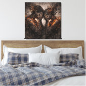 Bound by Fire: A Couple's Shared Struggle Leinwanddruck (Insitu (Schlafzimmer))