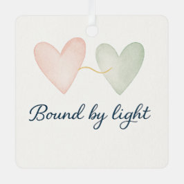 Bound by Light Ornament Aus Metall
