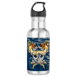 Bound Mermaids - Schönes Design für Meeresliebhabe Edelstahlflasche