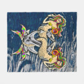 Bound Mermaids - Schönes Design für Meeresliebhabe Fleecedecke (Vorderseite (Horizontal))