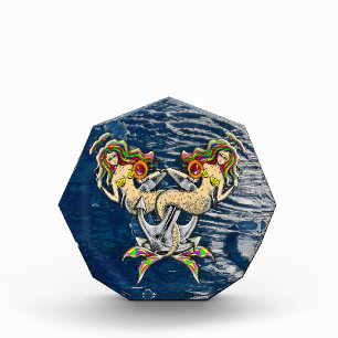 Bound Mermaids - Schönes Design für Meeresliebhabe Fotoblock