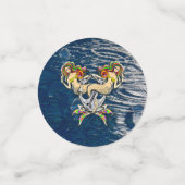 Bound Mermaids - Schönes Design für Meeresliebhabe Konfetti (Klein Vorderseite)