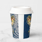 Bound Mermaids - Schönes Design für Meeresliebhabe Pappbecher (Rechts)