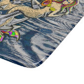 Bound Mermaids - Schönes Design für Meeresliebhabe Schneidebrett (Ecke)