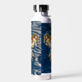 Bound Mermaids - Schönes Design für Meeresliebhabe Trinkflasche (Links)