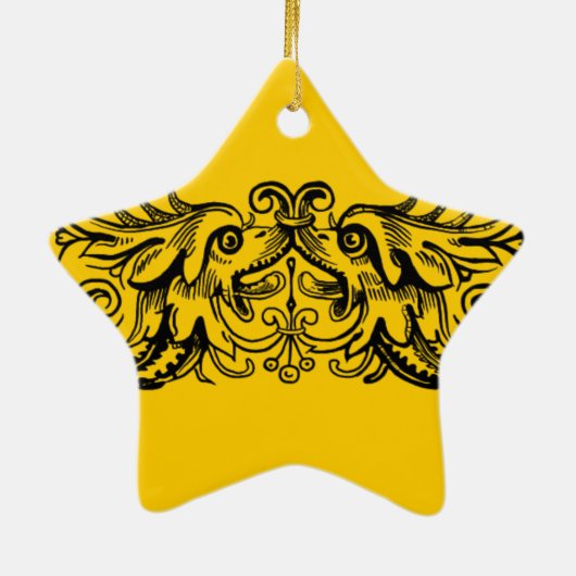 Bound Monsters Star Ornament (Hinten)