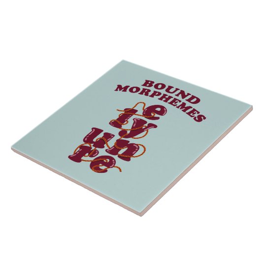 Bound Morphemes Phonics unterrichten Englisch Fliese (Seite)