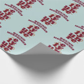 Bound Morphemes Phonics unterrichten Englisch Geschenkpapier (Ecke)