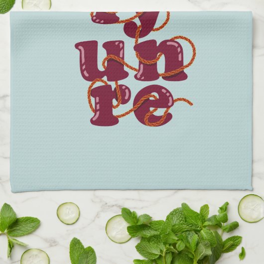 Bound Morphemes Phonics unterrichten Englisch Geschirrtuch (Gefaltet)