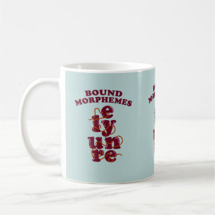 Bound Morphemes Phonics unterrichten Englisch Kaffeetasse