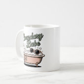 Boundary Babe | Lustige emotionale Grenzen Badewan Kaffeetasse (Vorderseite Links)