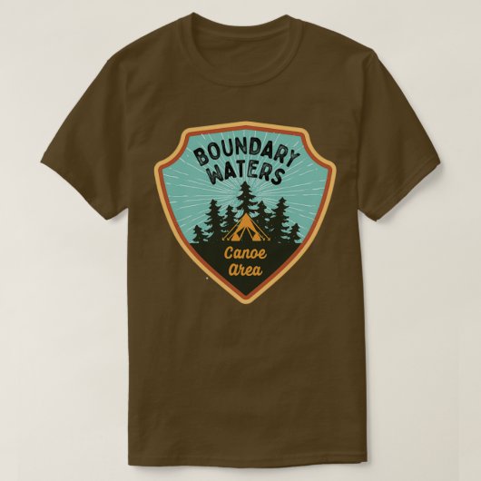 Boundary Waters Canoe Area Wilderness III T-Shirt (Design vorne)