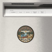 Boundary Waters Canoe Area Wilderness USA Magnet (In Situ (Geschirrspüler))