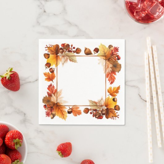 Bountiful Bliss: Kleider ernten Serviette (Beispiel)