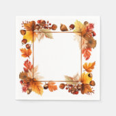 Bountiful Bliss: Kleider ernten Serviette (Vorderseite)