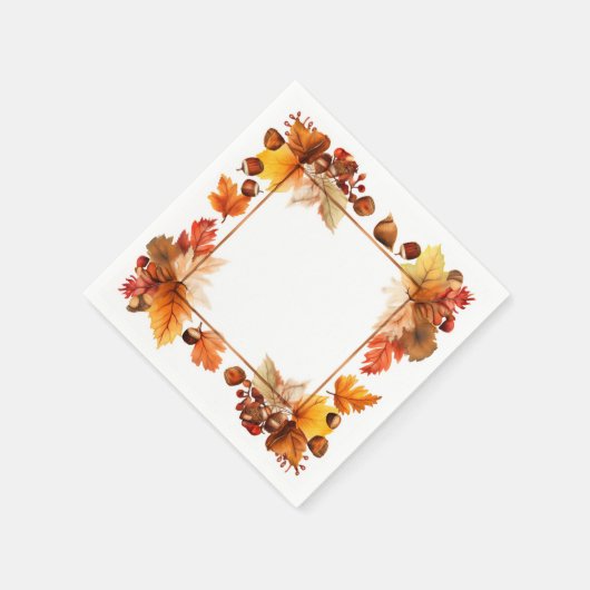 Bountiful Bliss: Kleider ernten Serviette (Ecke)