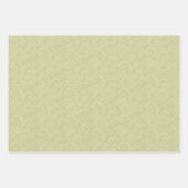 Bountiful Bouquet Olive Wrapping Paper Set 3 Geschenkpapier Set (Vorderseite 2)