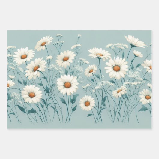 Bountiful Daisy's Geschenkpapier Set (Vorderseite 3)