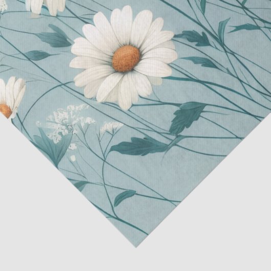 Bountiful Daisy's  Seidenpapier (Detail)