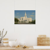 Bountiful Utah Temple Painting™ LDS Art Poster (Küche)