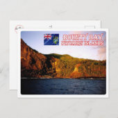 Bounty Bay - Pitcairninseln - Postkarte (Vorne/Hinten)