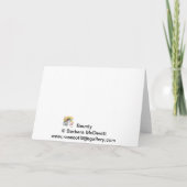 Bounty Feiertagskarte (Rückseite)