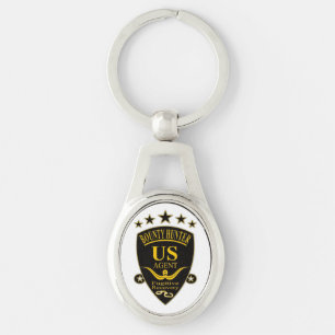 Bounty Hunter Agent Schlüsselanhänger