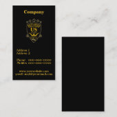 Bounty-Jäger-Agent Visitenkarte (Vorne/Hinten)