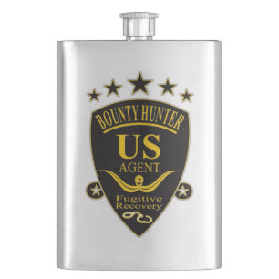 Bounty Junter Agent Premium Flask Flachmann