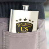 Bounty Junter Agent Premium Flask Flachmann (Beispiel)
