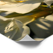 Bouquests und Blauer Himmel Poster (Ecke)