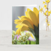 Bouquet 4 karte (Gelbe Blume)