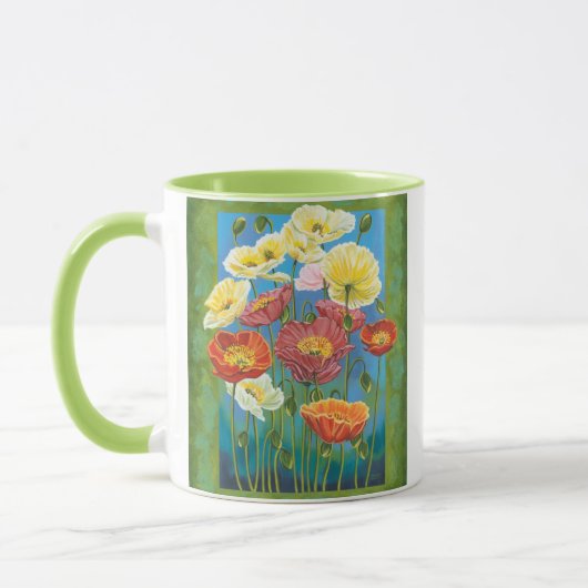 Bouquet an der Grenze I Tasse (Links)