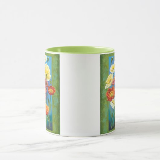 Bouquet an der Grenze I Tasse (Zentrum)