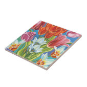 Bouquet an der Grenze III Fliese (Seite)