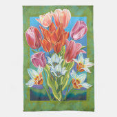 Bouquet an der Grenze III Geschirrtuch (Vertikal)