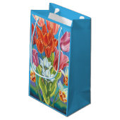 Bouquet an der Grenze III Kleine Geschenktüte (Rückseite Schrägansicht)