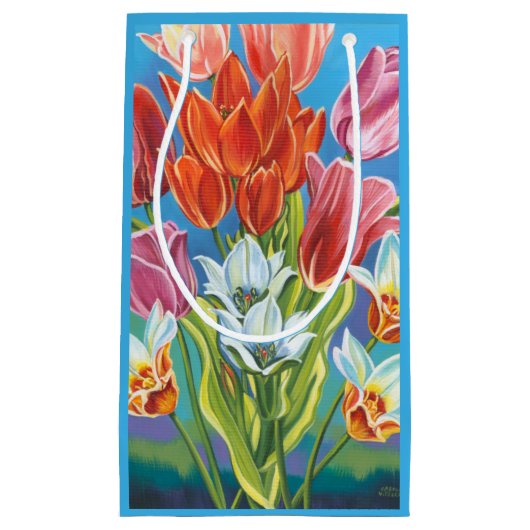 Bouquet an der Grenze III Kleine Geschenktüte (Vorderseite)