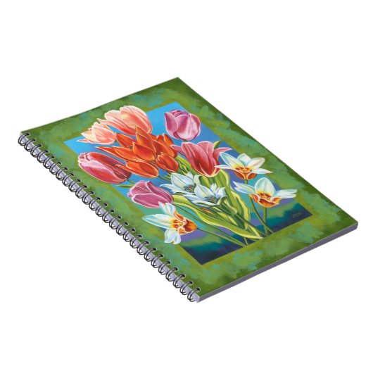 Bouquet an der Grenze III Notizblock (Rechte Seite)