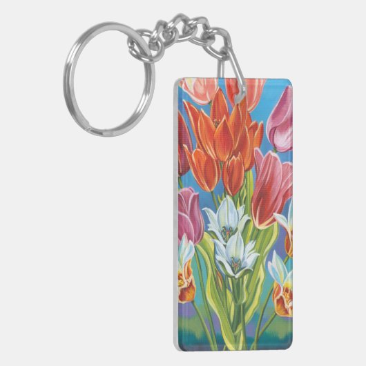 Bouquet an der Grenze III Schlüsselanhänger (Vorderseite links)