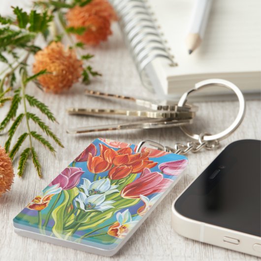 Bouquet an der Grenze III Schlüsselanhänger (Vorderseite rechts)