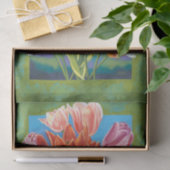 Bouquet an der Grenze III Seidenpapier (Geschenk)