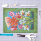 Bouquet an der Grenze III Seidenpapier (Handwerk)