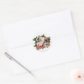 Bouquet/Aufkleber Runder Aufkleber (Umschlag)